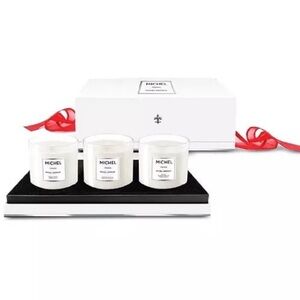 Michel Germain 3pc Soy candle set
